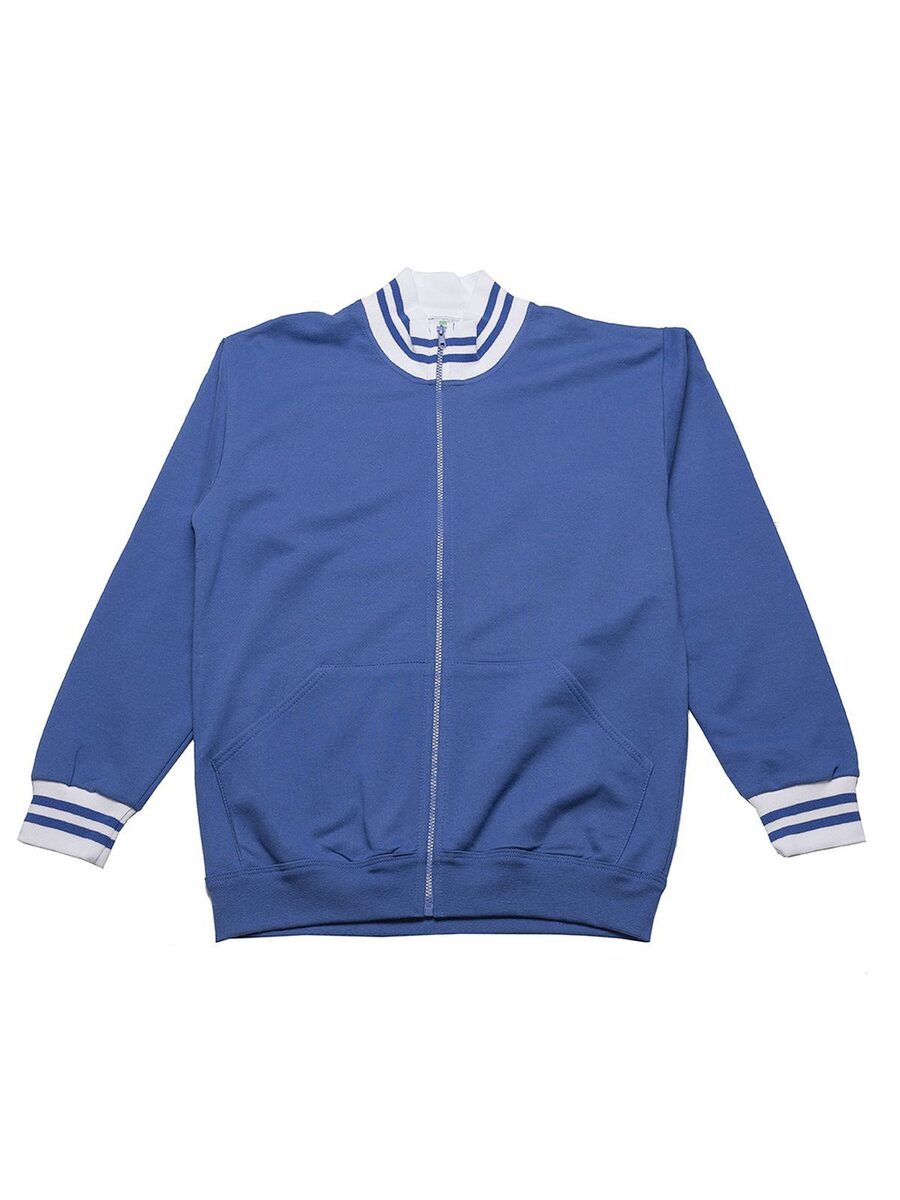 Royal blue-white